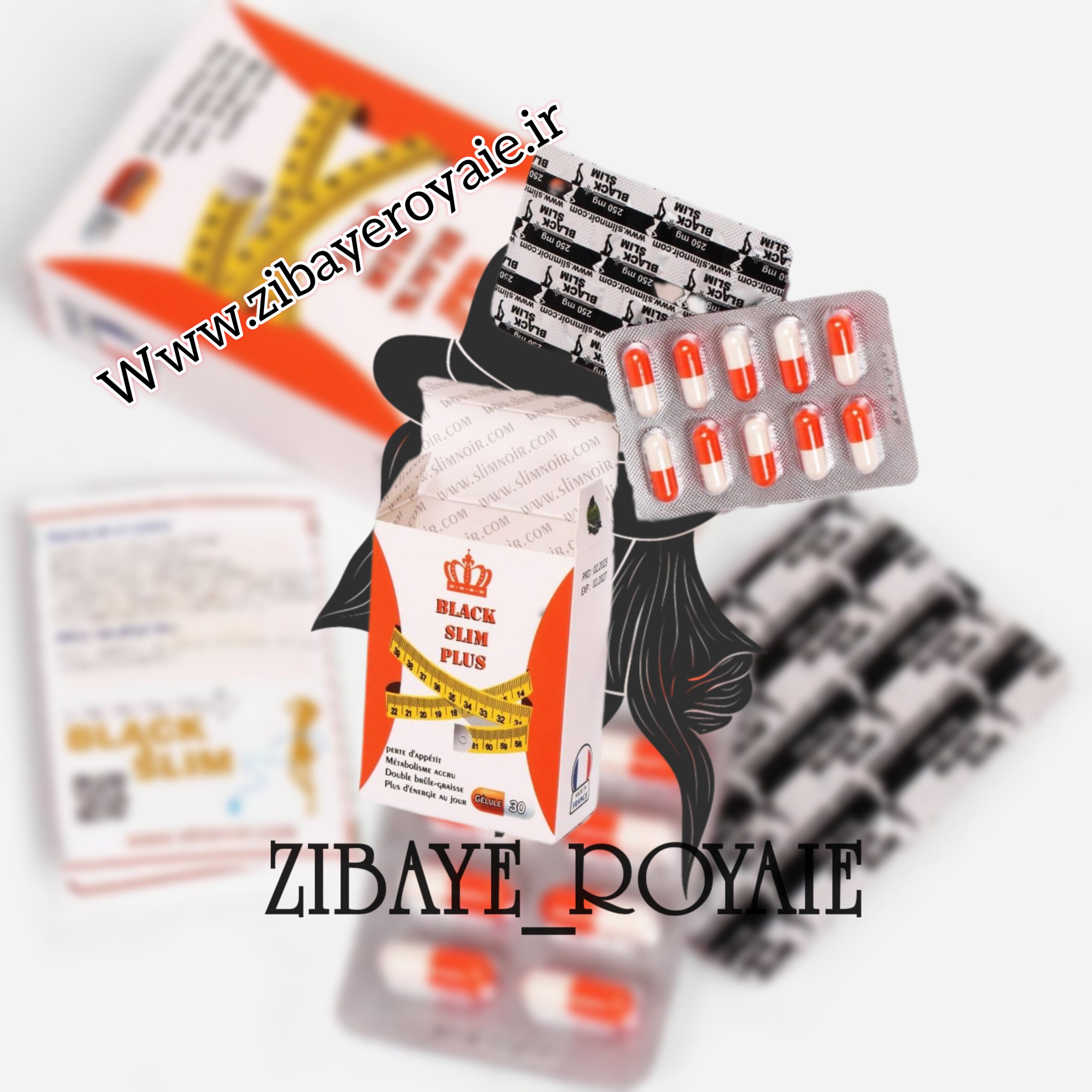 بلک اسلیم پلاس(نارنجی) - Image 2