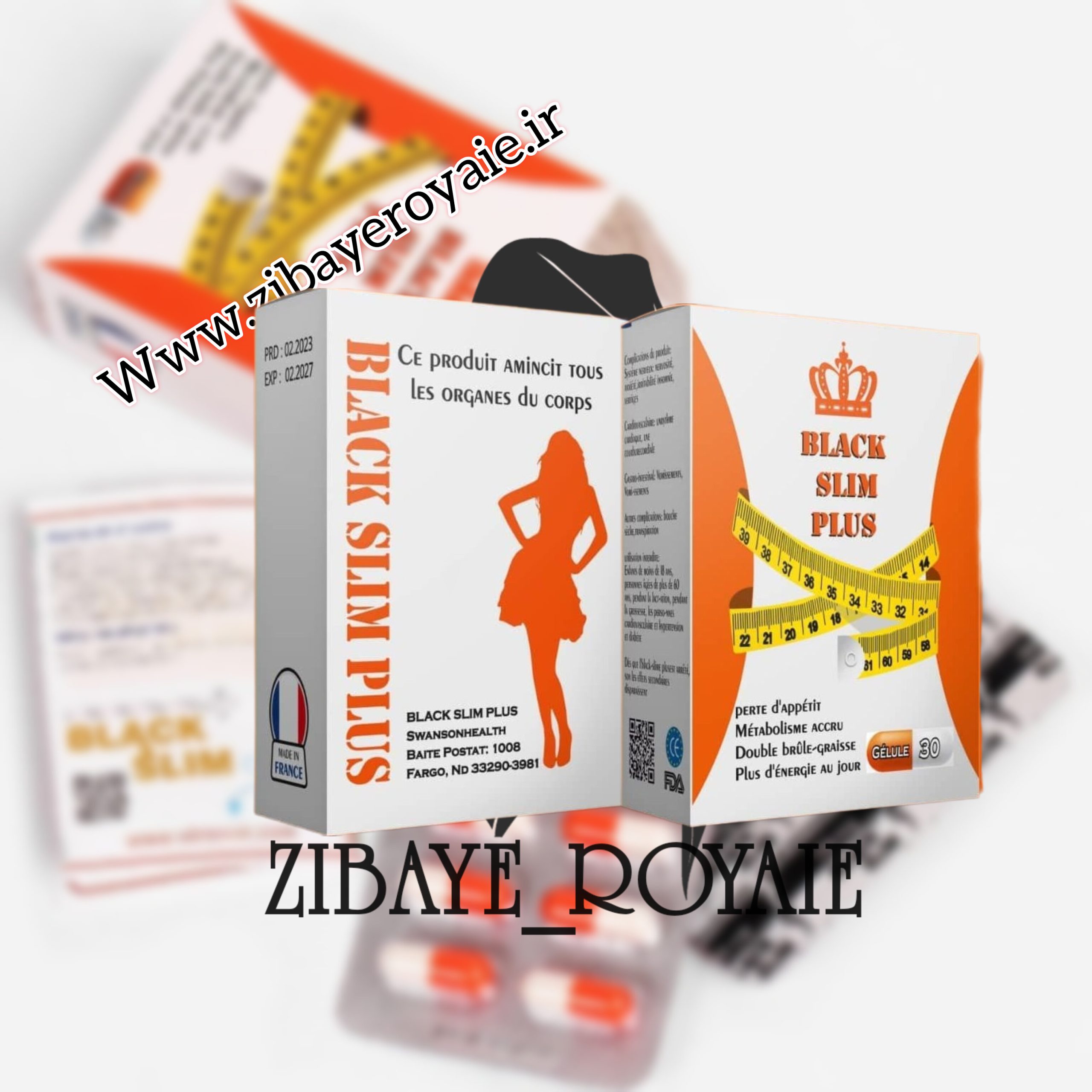 بلک اسلیم پلاس(نارنجی) - Image 3